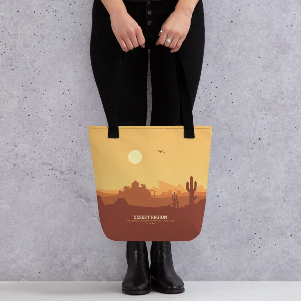 Desert Region Tote Bag