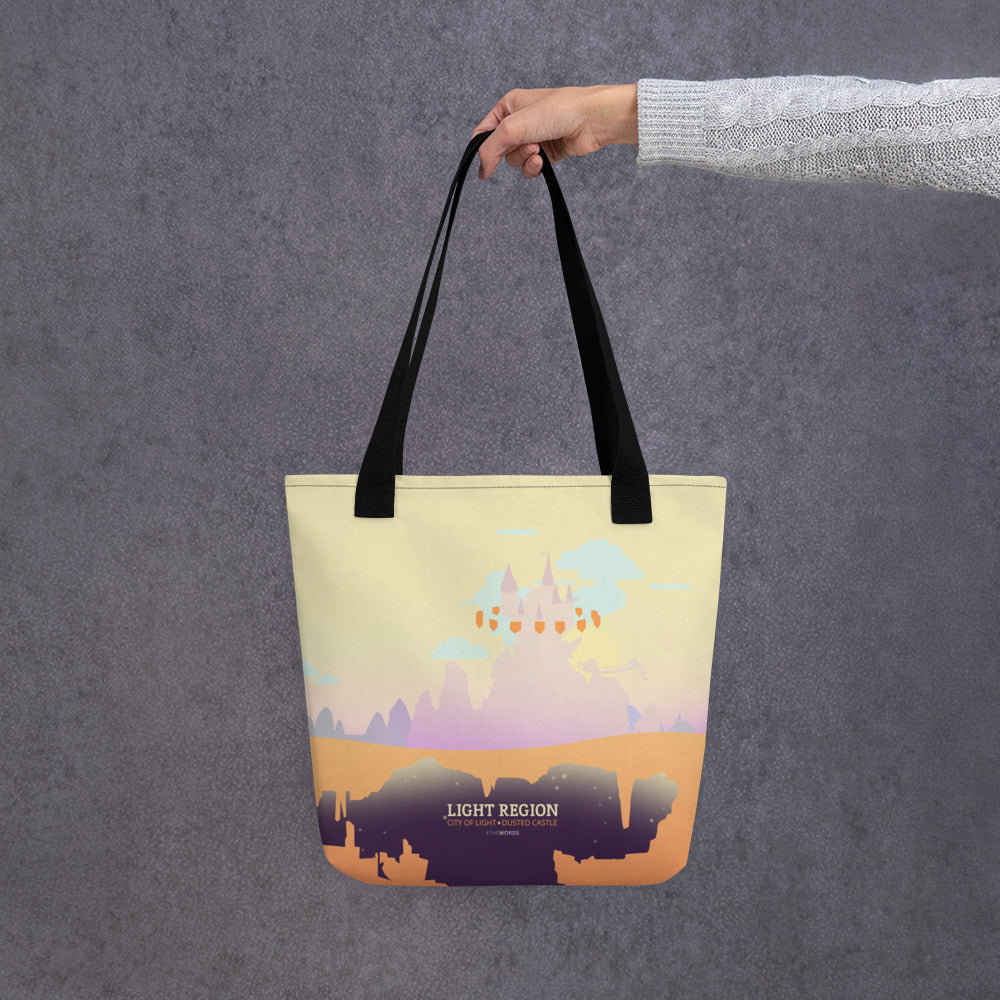 Light Region Tote bag