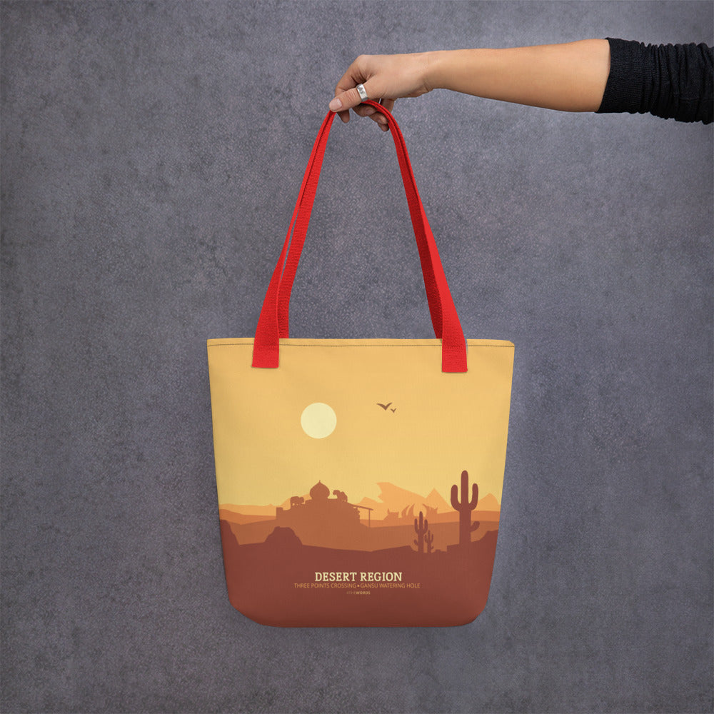 Desert Region Tote Bag