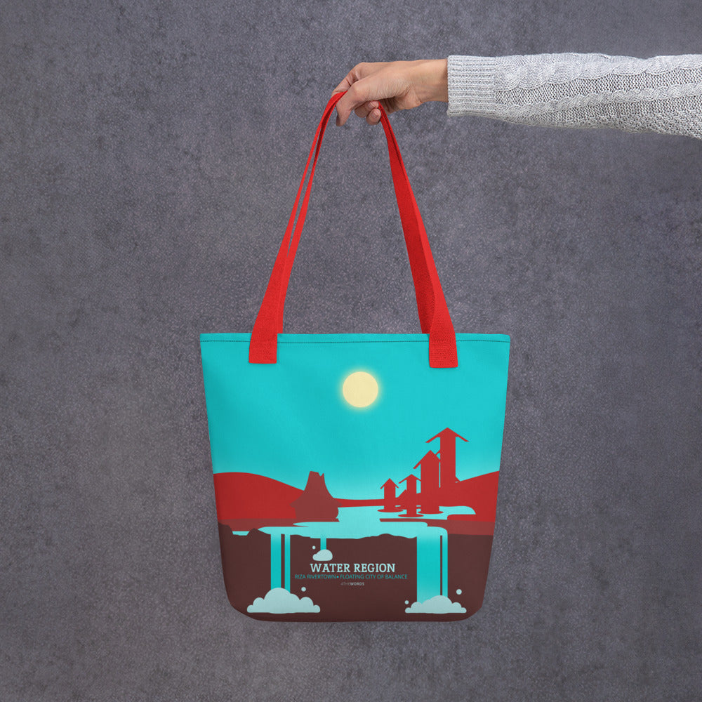 Water Region Tote bag