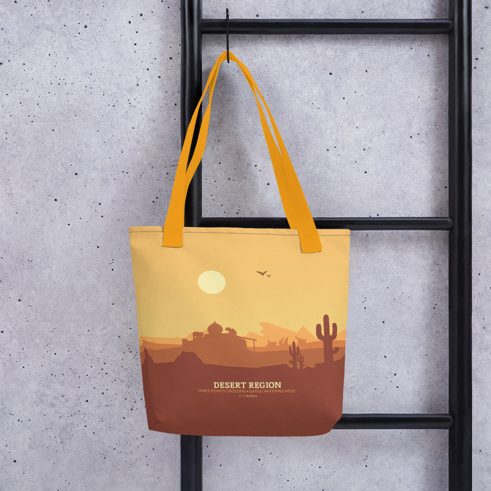 Desert Region Tote Bag