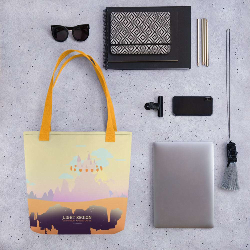 Light Region Tote bag