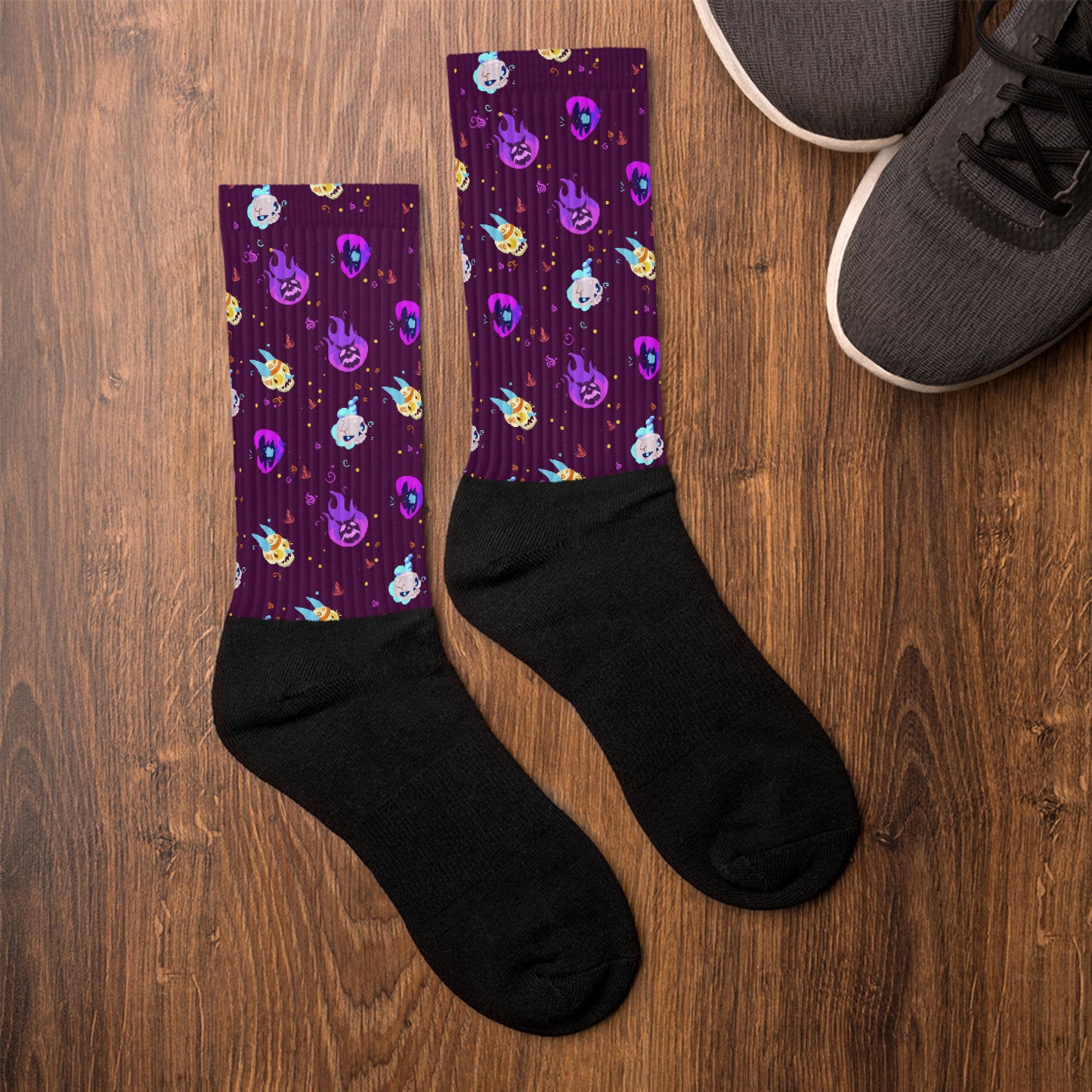 Spells Monsters Socks