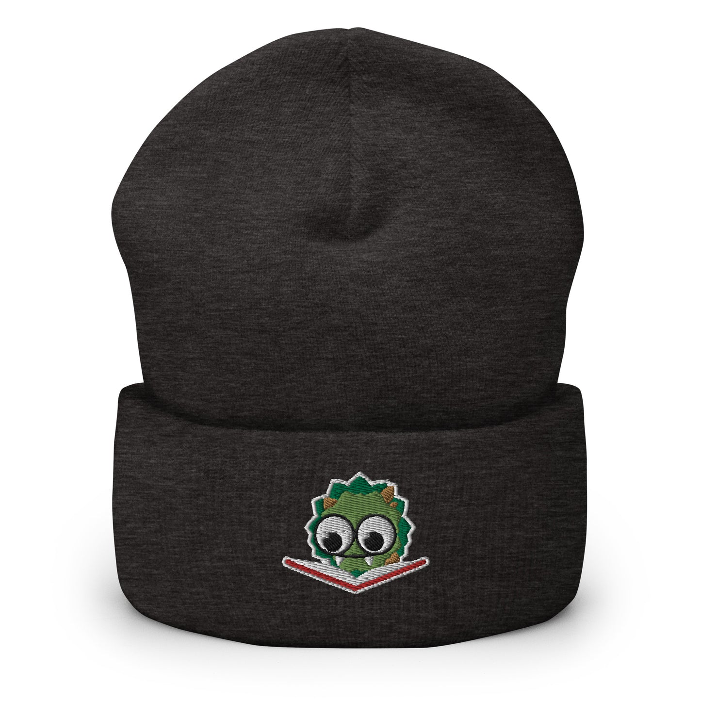 Embroidered Reading Wignow Cuffed Beanie