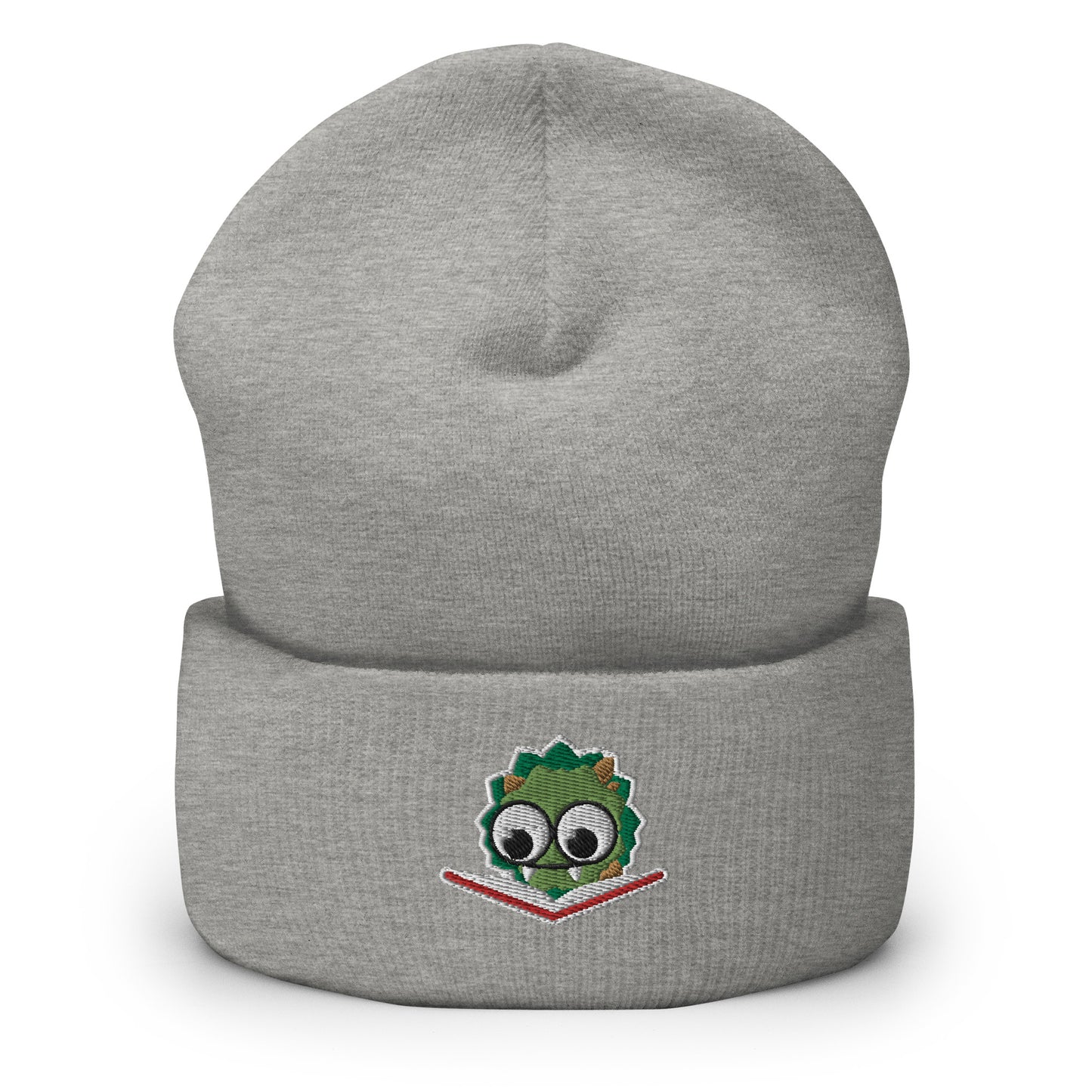 Embroidered Reading Wignow Cuffed Beanie