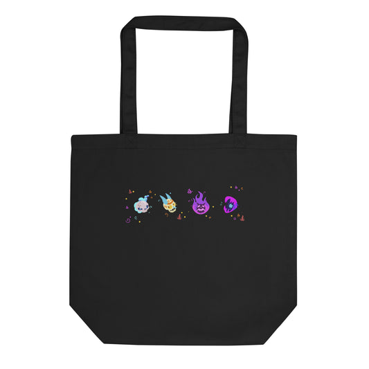 Spells Monsters Tote Bag