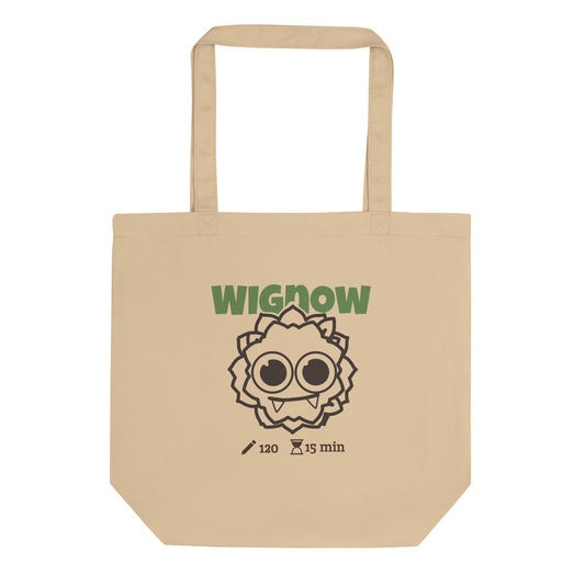 Black Lined Wignow Eco Tote Bag