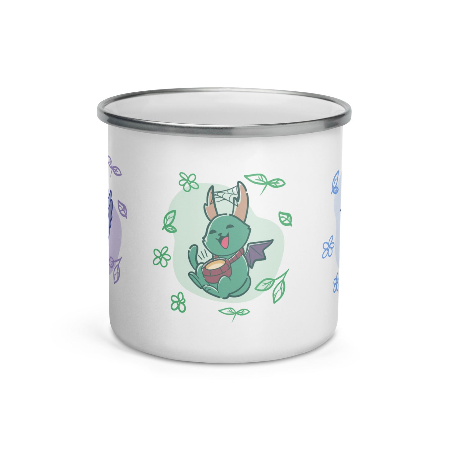 Cute Trio Enamel Mug