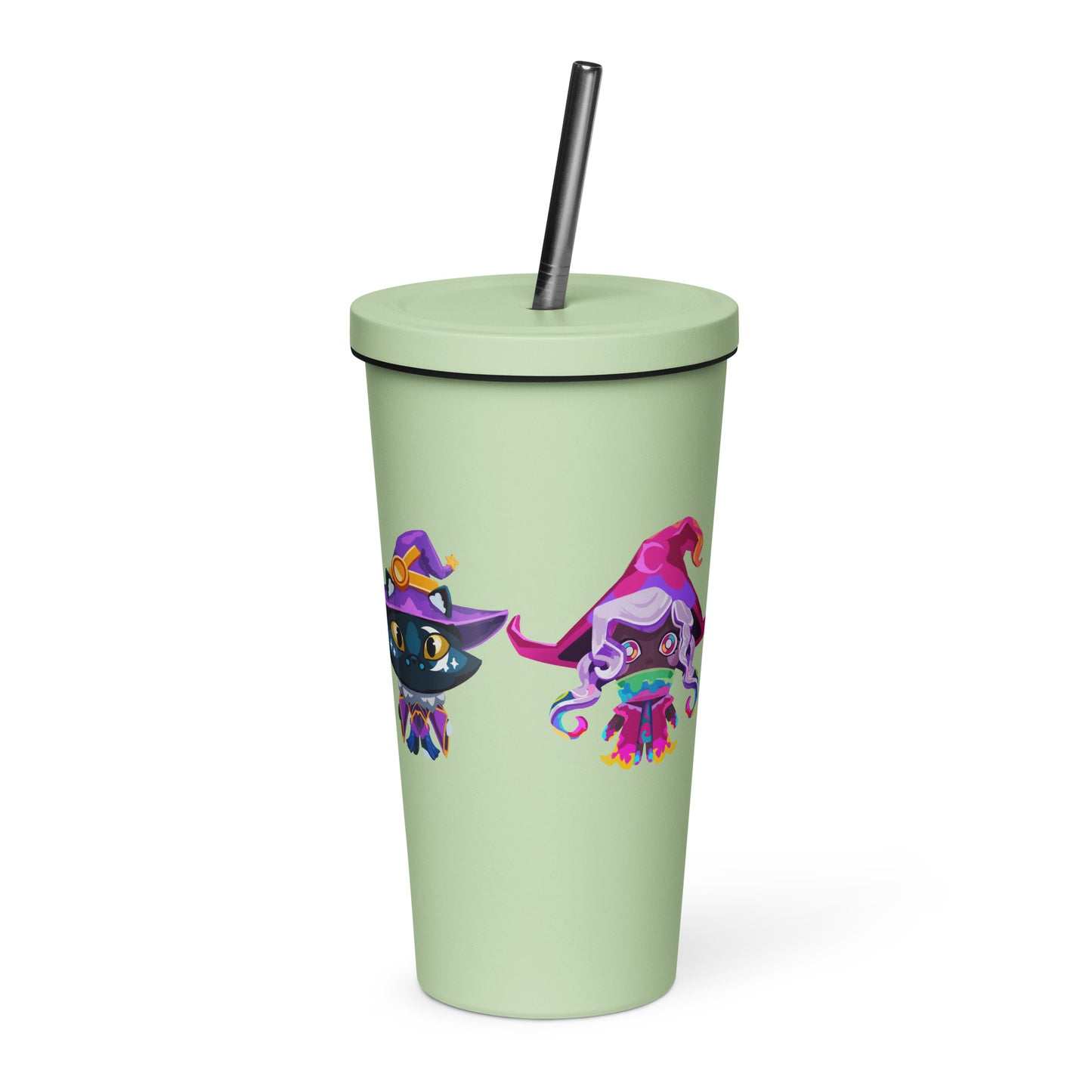Aurilis Teacher Insulated tumbler with a straw