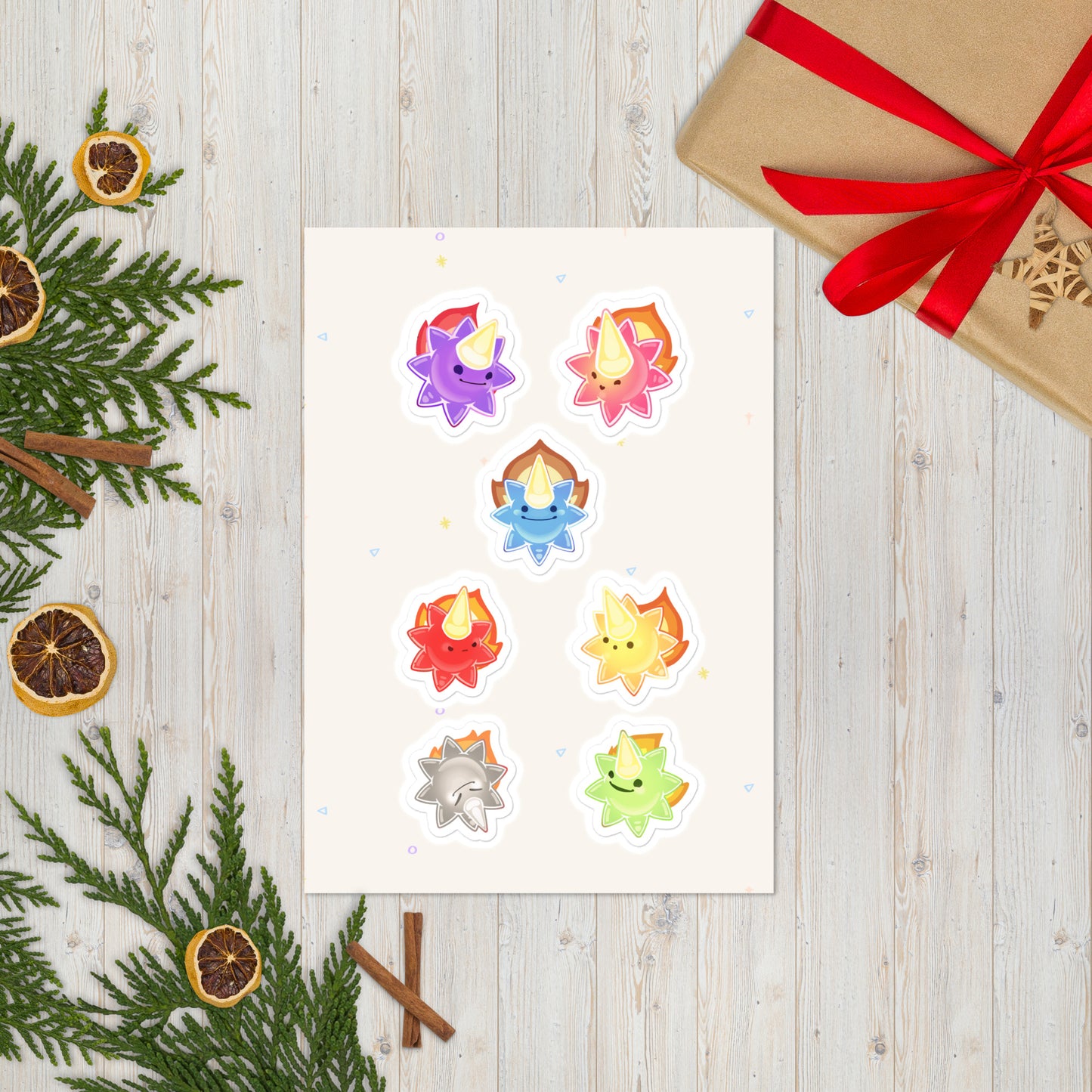 StarSprite Army Sticker sheet