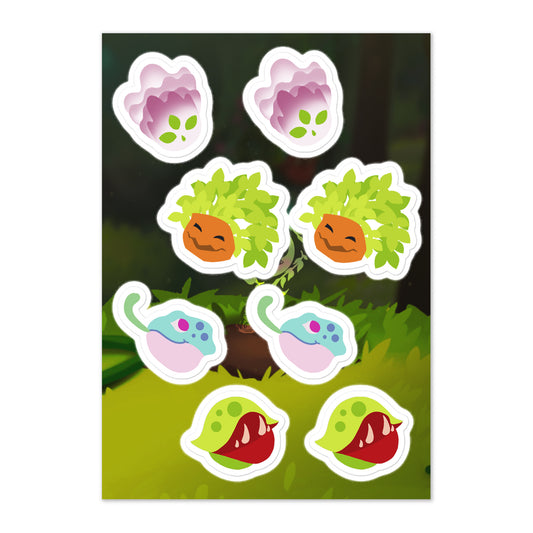 Alchemy Monster Head Sticker Sheet