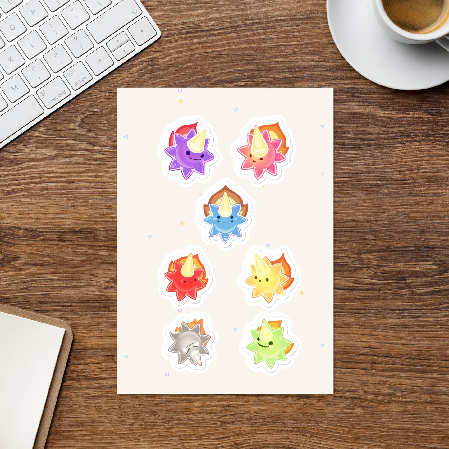 StarSprite Army Sticker sheet