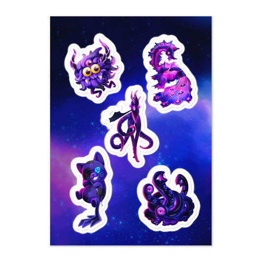 Void Class Monsters Sticker Sheet