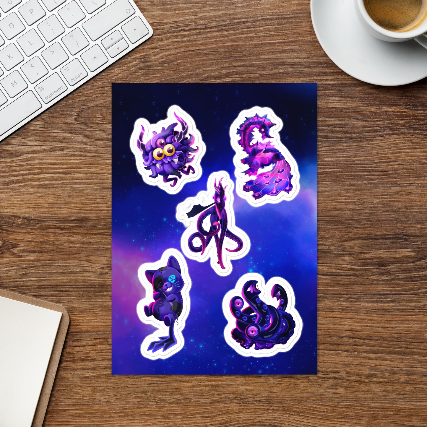 Void Class Monsters Sticker Sheet