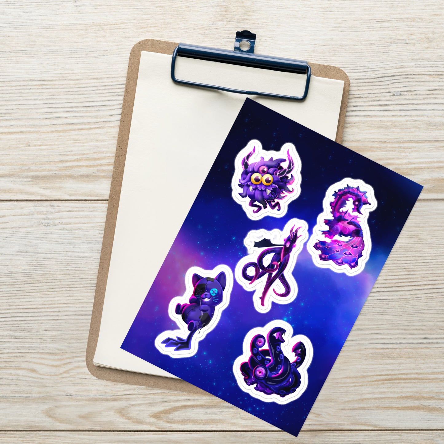 Void Class Monsters Sticker Sheet