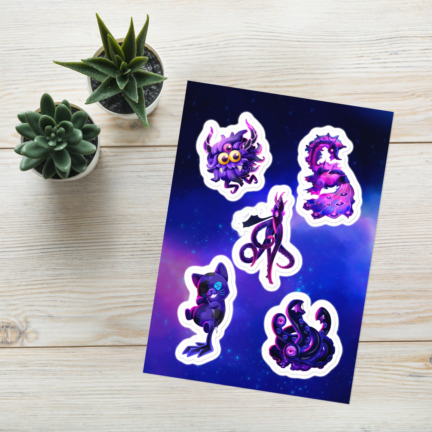 Void Class Monsters Sticker Sheet