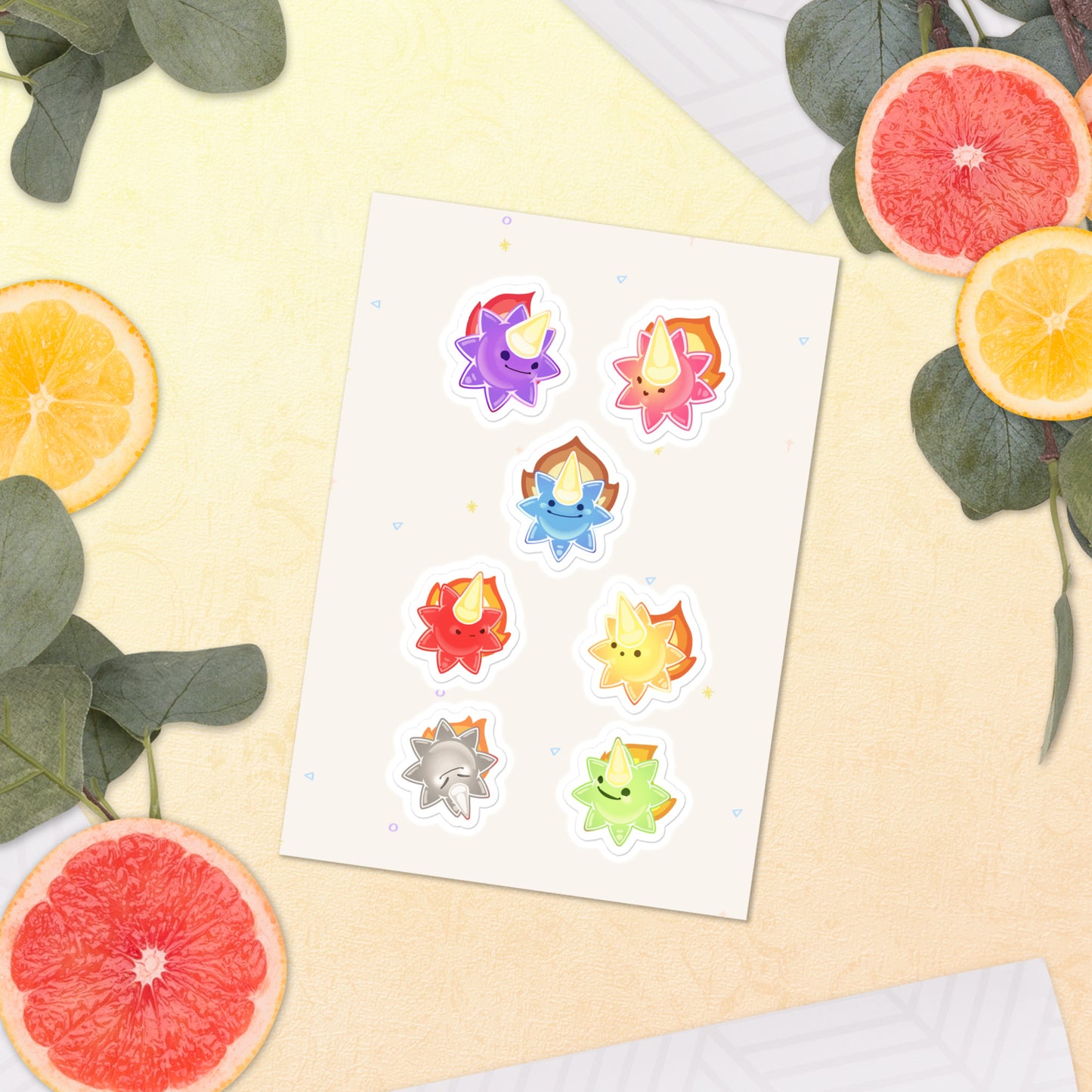 StarSprite Army Sticker sheet