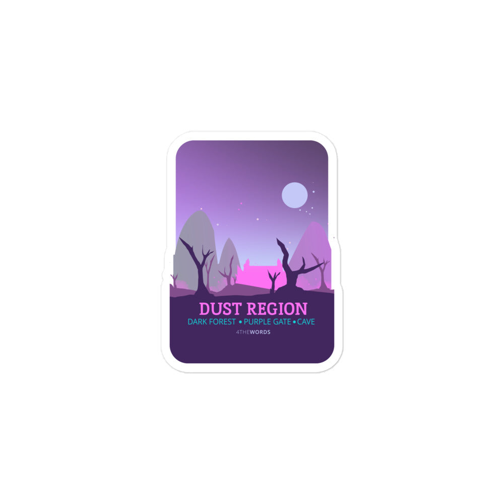 Dust Region Sticker