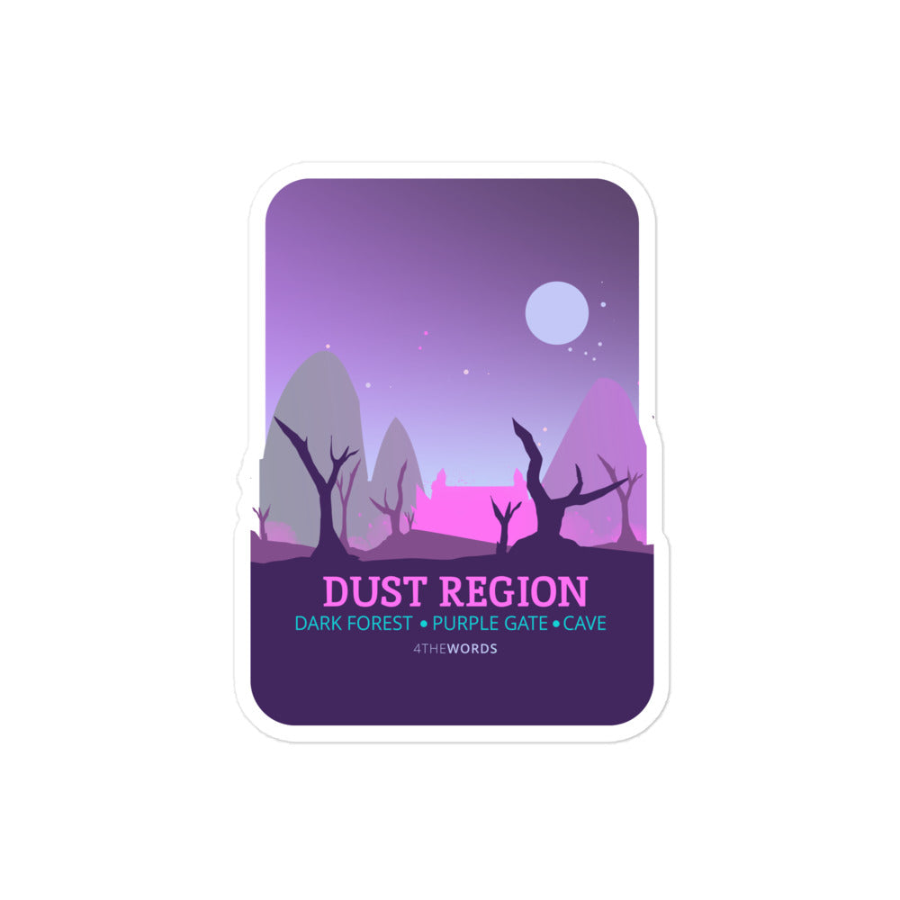 Dust Region Sticker