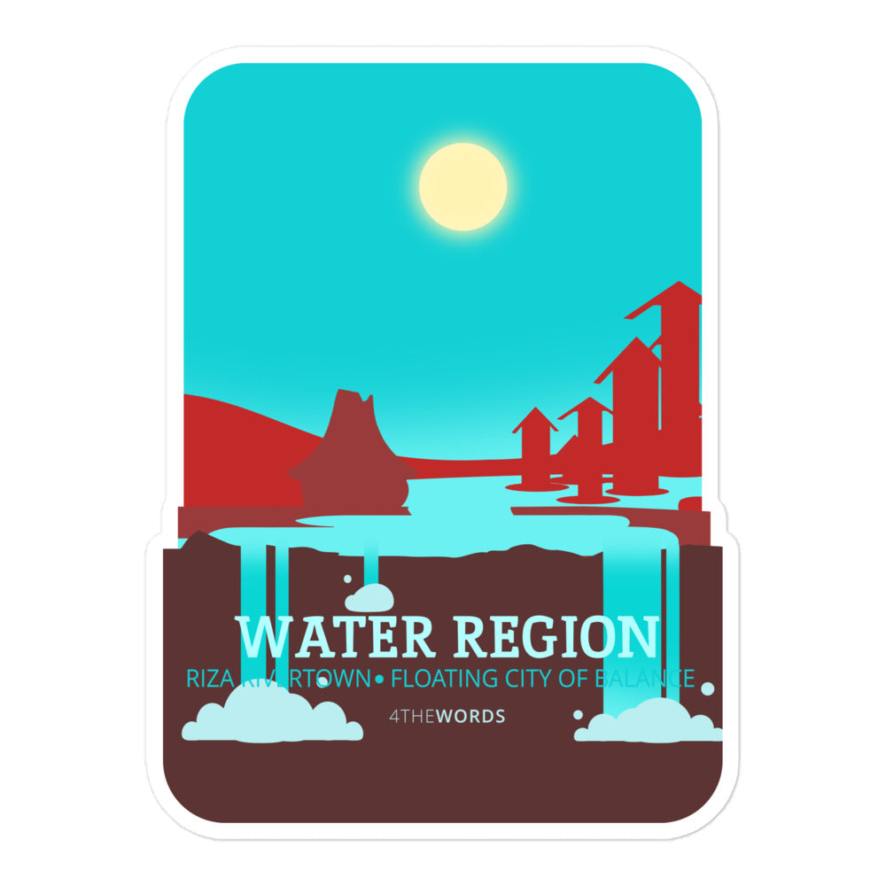 Water Region Sticker