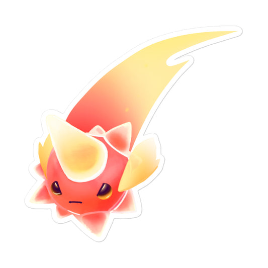 Red Star Sprite Sticker