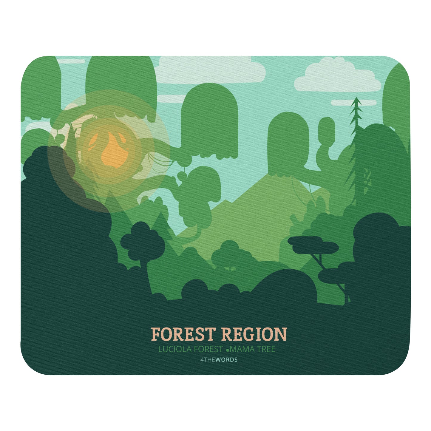 Forest Region Mouse Pad