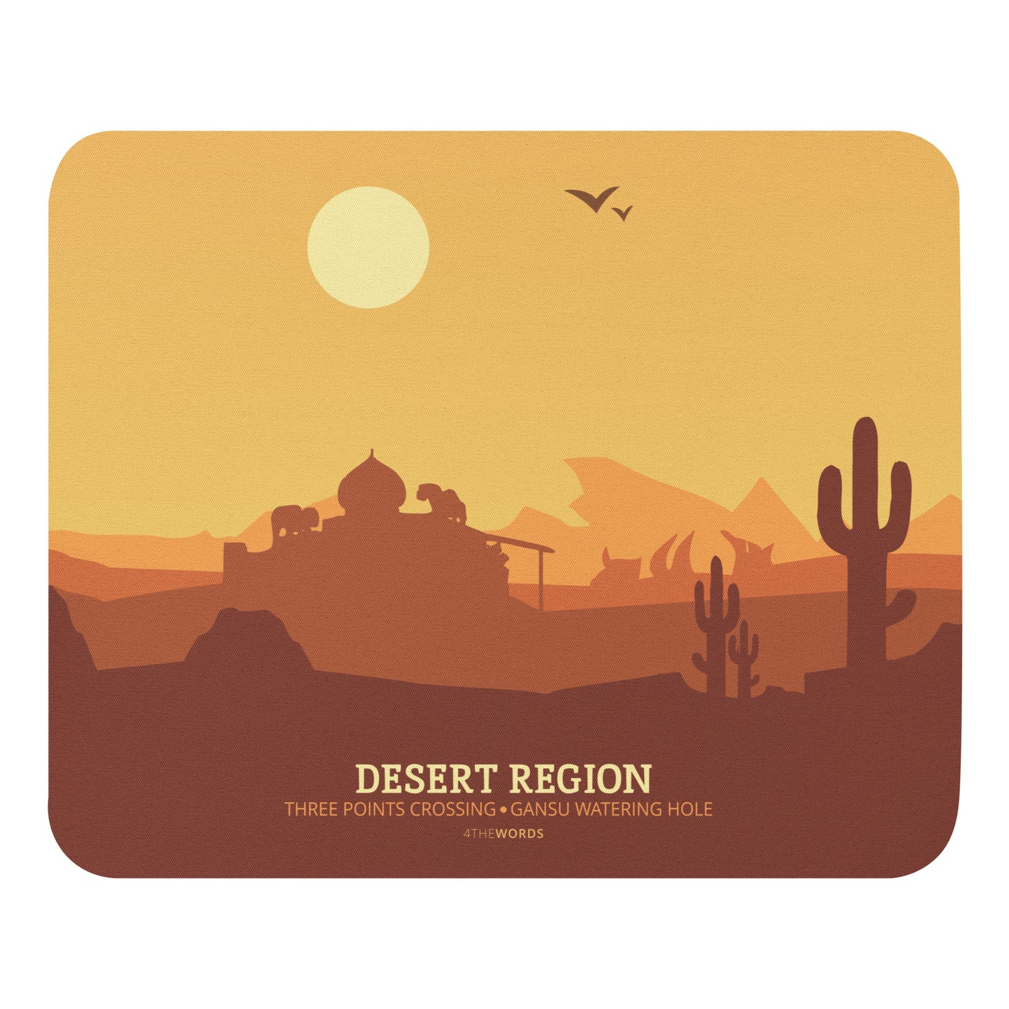 Desert Region Mouse Pad