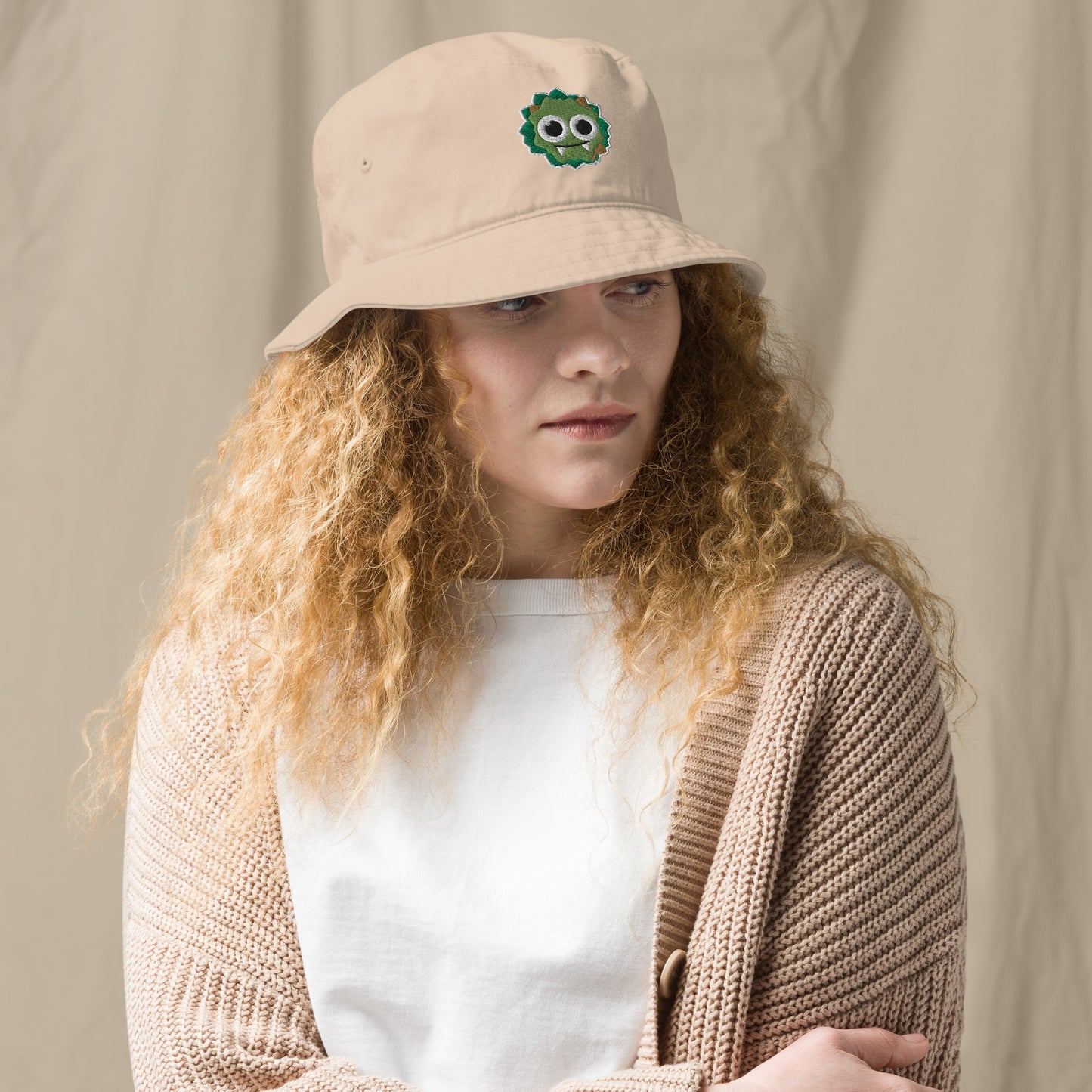 Embroidered Wignow Organic Bucket Hat