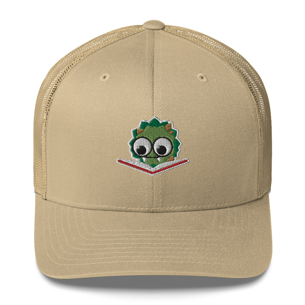 Embroidered Reading Wignow Trucker Cap