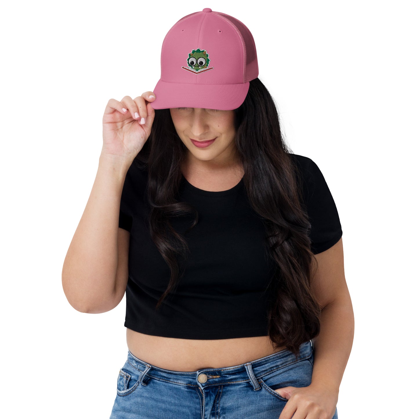 Embroidered Reading Wignow Trucker Cap