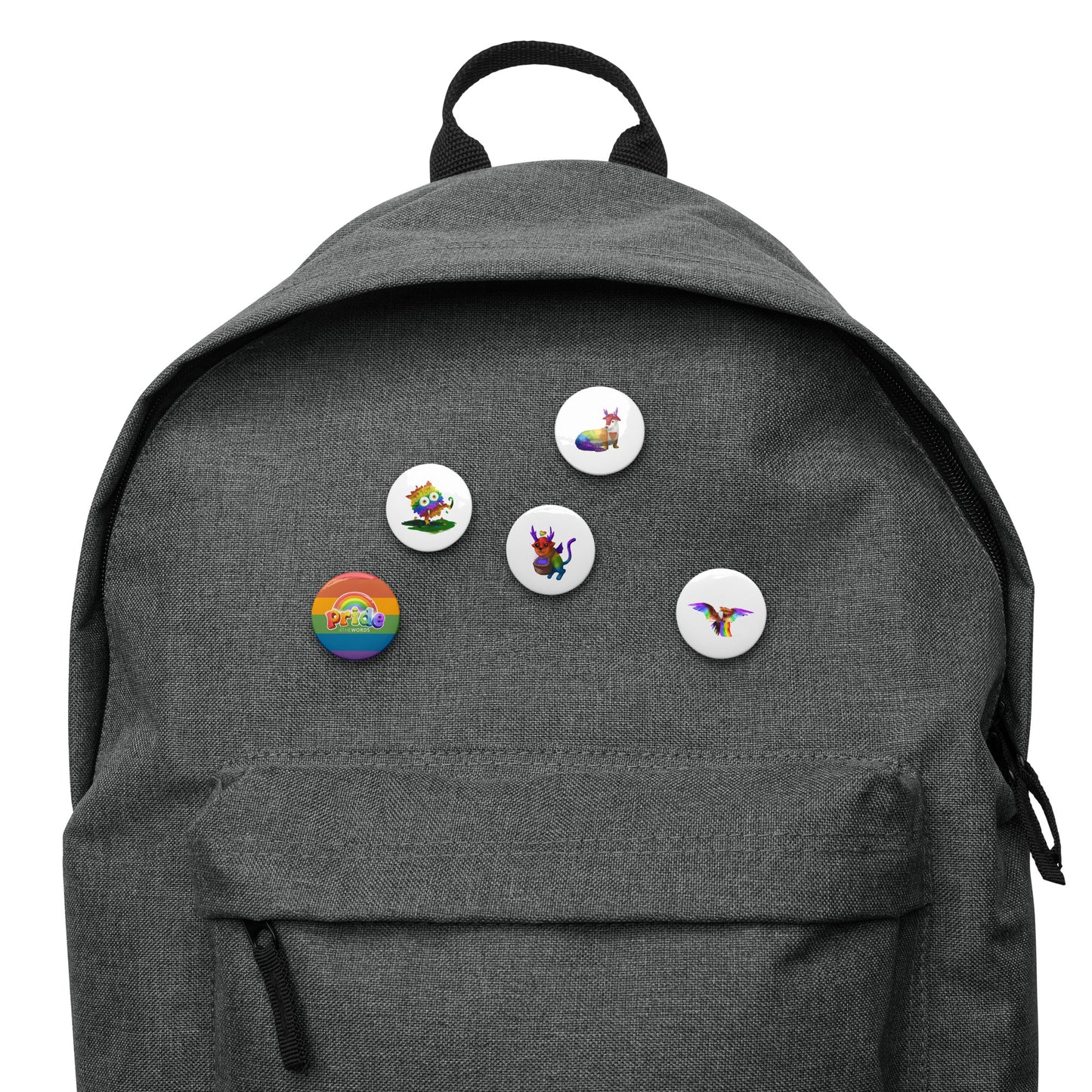 Pride Festival Old Monsters Set of pin buttons