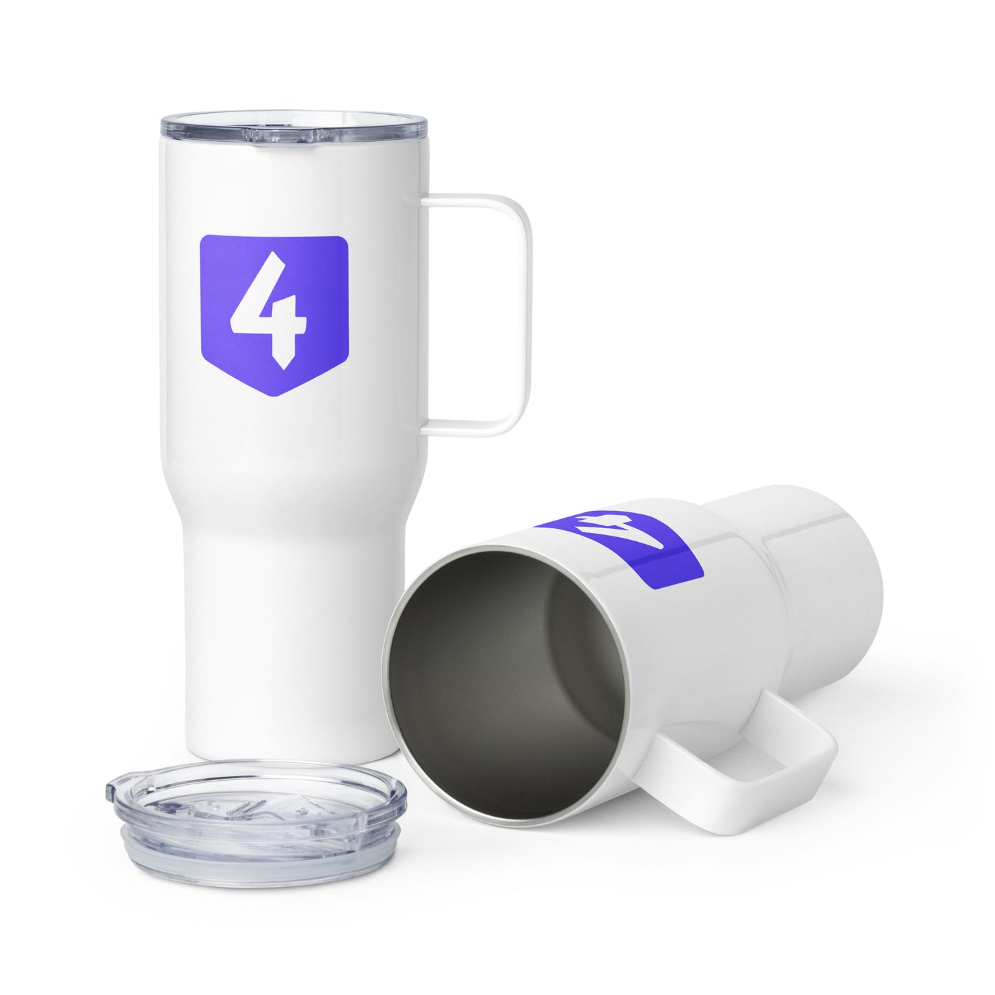 4thewords Travel Mug With a Handle