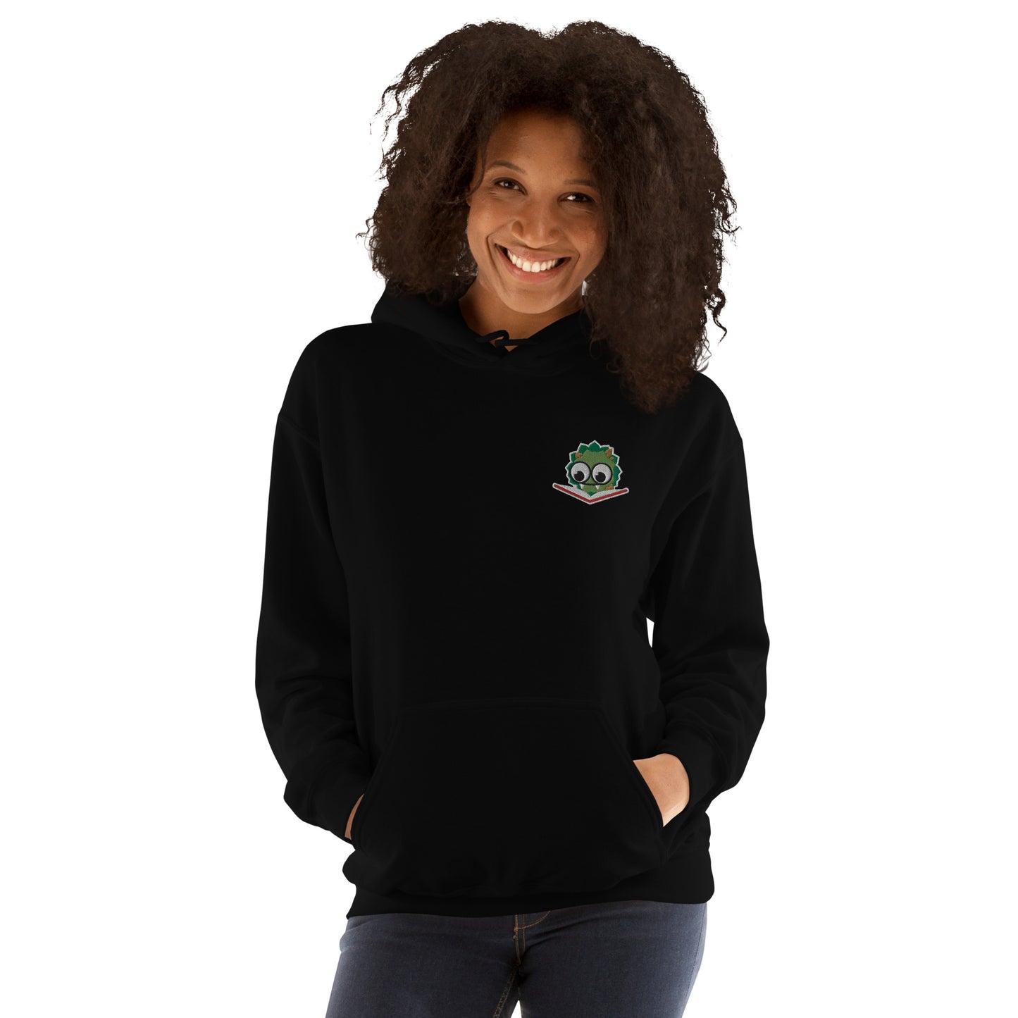 Embroidered Reading Wignow Unisex Hoodie