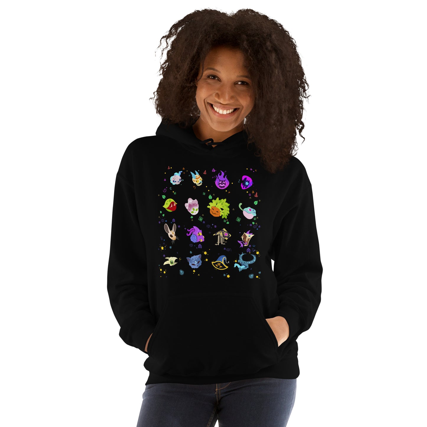 Academy Monsters Collage Unisex Hoodie