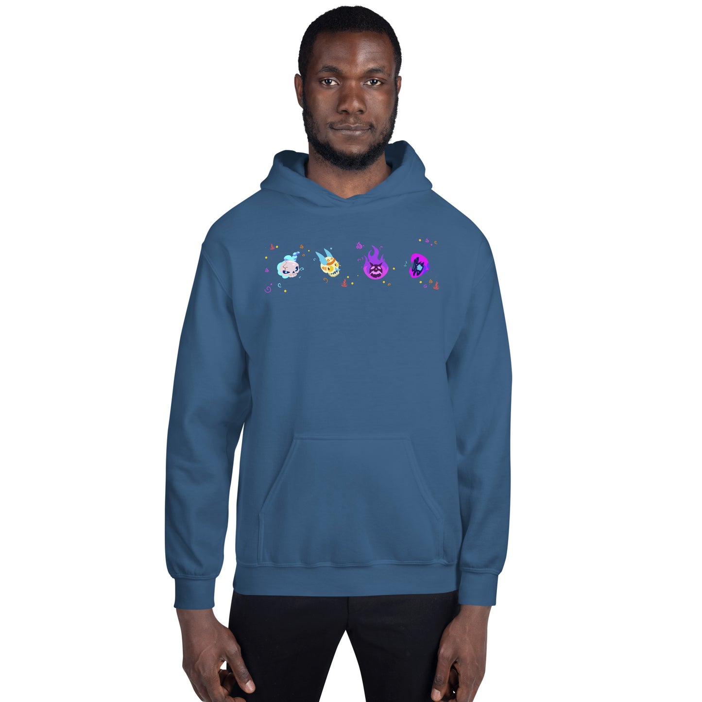 Spell Monster Heads Unisex Hoodie