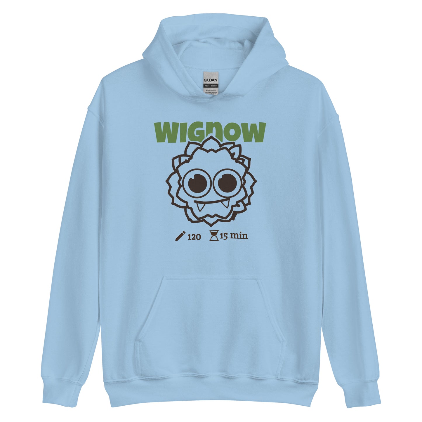 Black Lined Wignow Unisex Hoodie