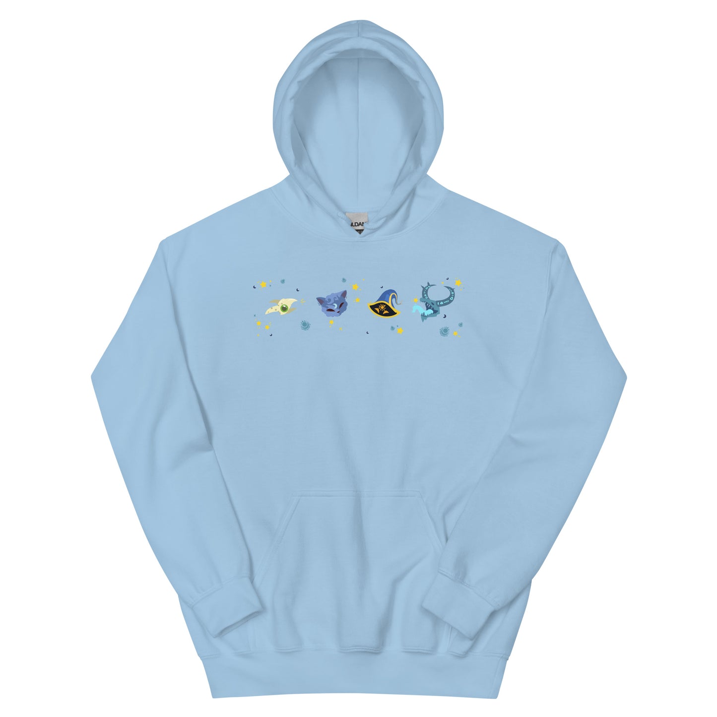 Astrology  Monster Heads Unisex Hoodie