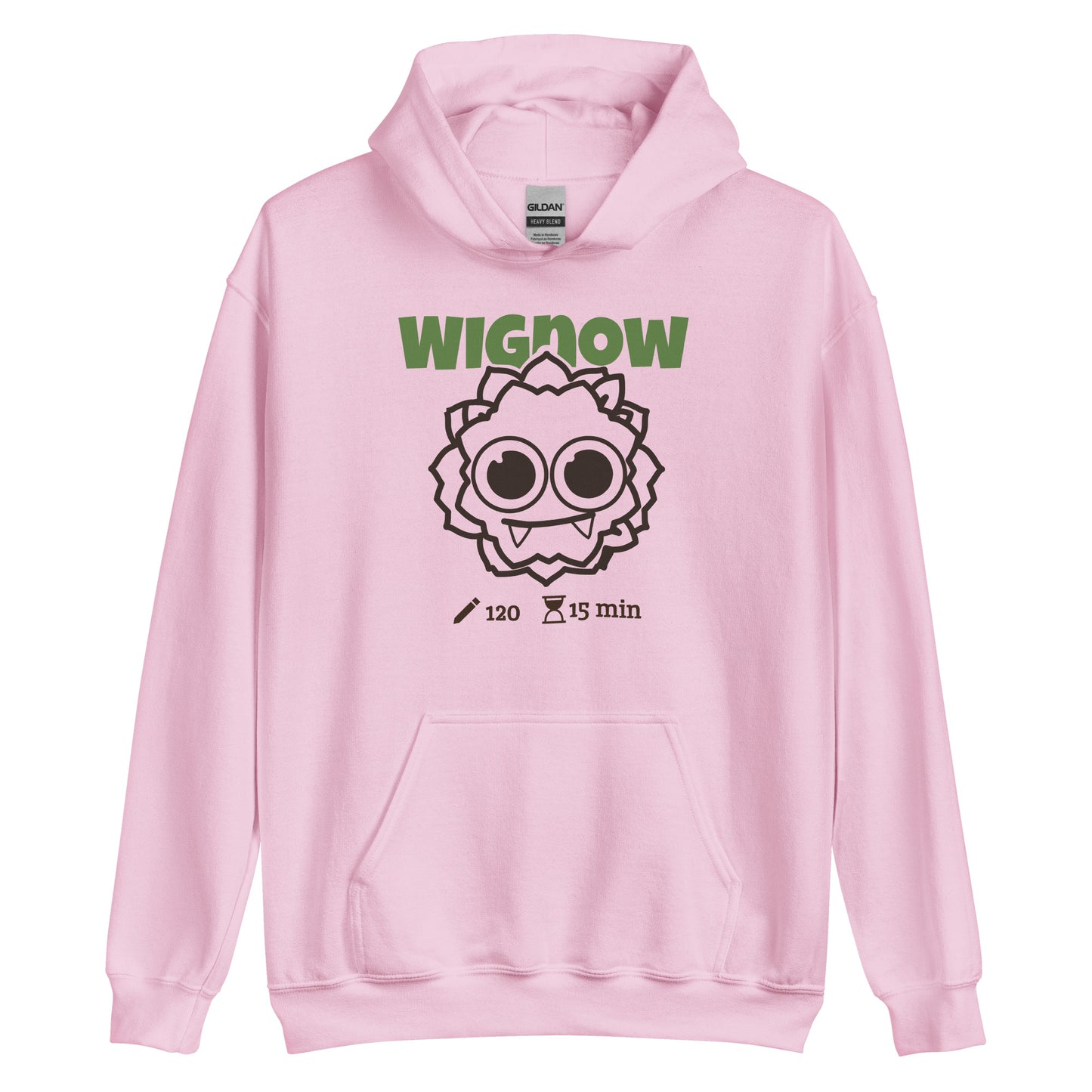 Black Lined Wignow Unisex Hoodie