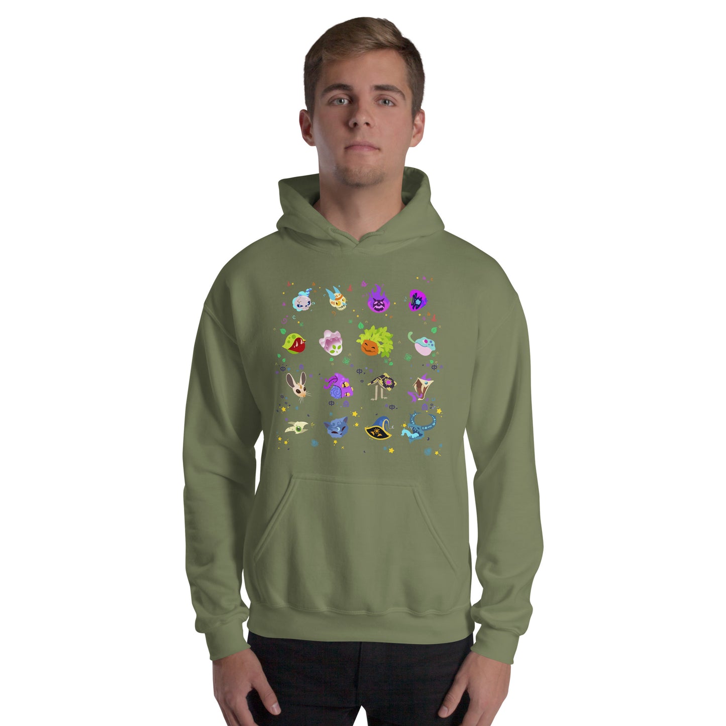 Academy Monsters Collage Unisex Hoodie