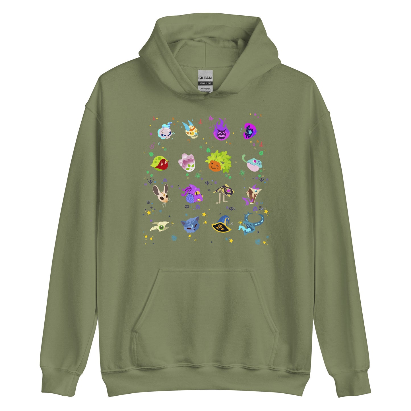 Academy Monsters Collage Unisex Hoodie