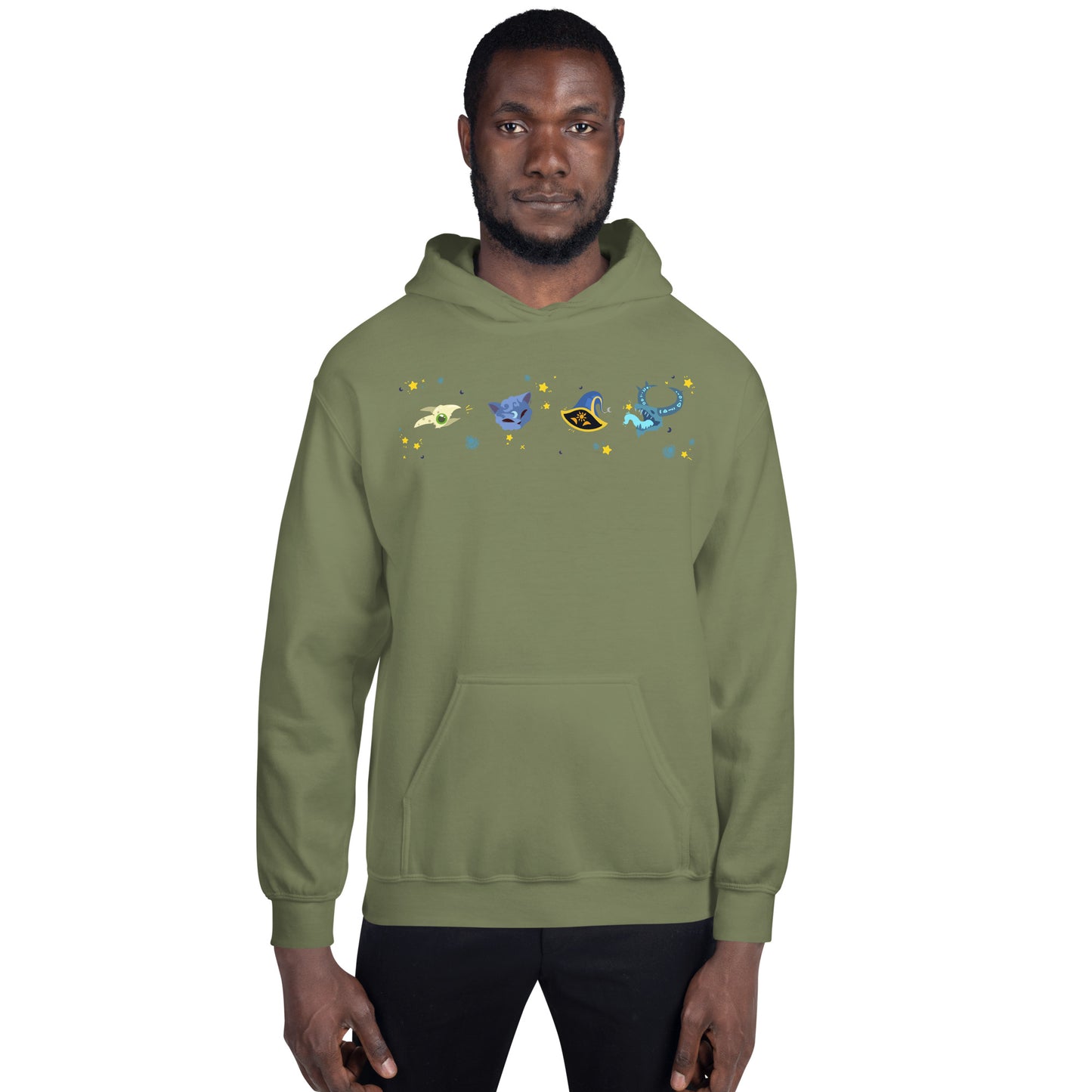 Astrology  Monster Heads Unisex Hoodie