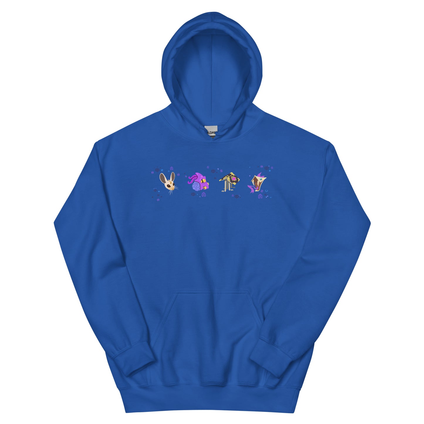 Ancient Knowledge Monster Heads Unisex Hoodie