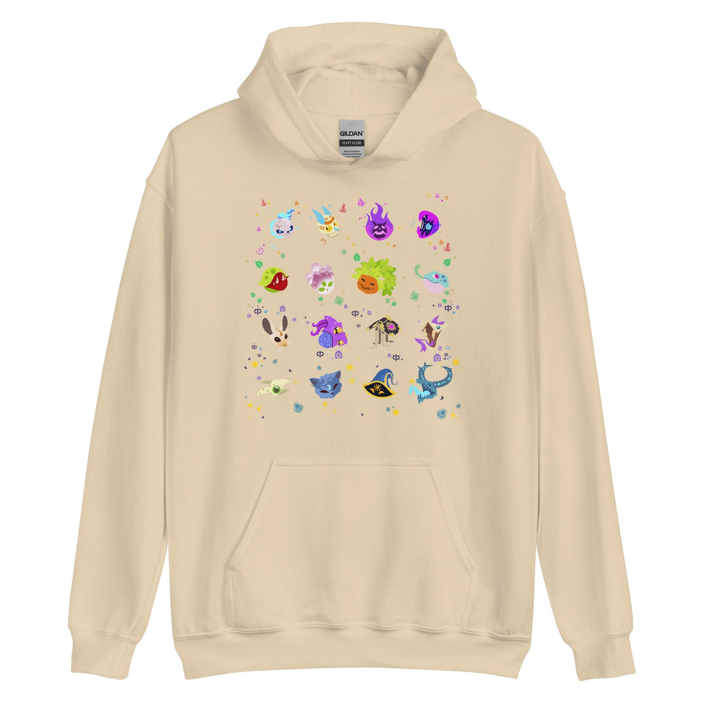 Academy Monsters Collage Unisex Hoodie