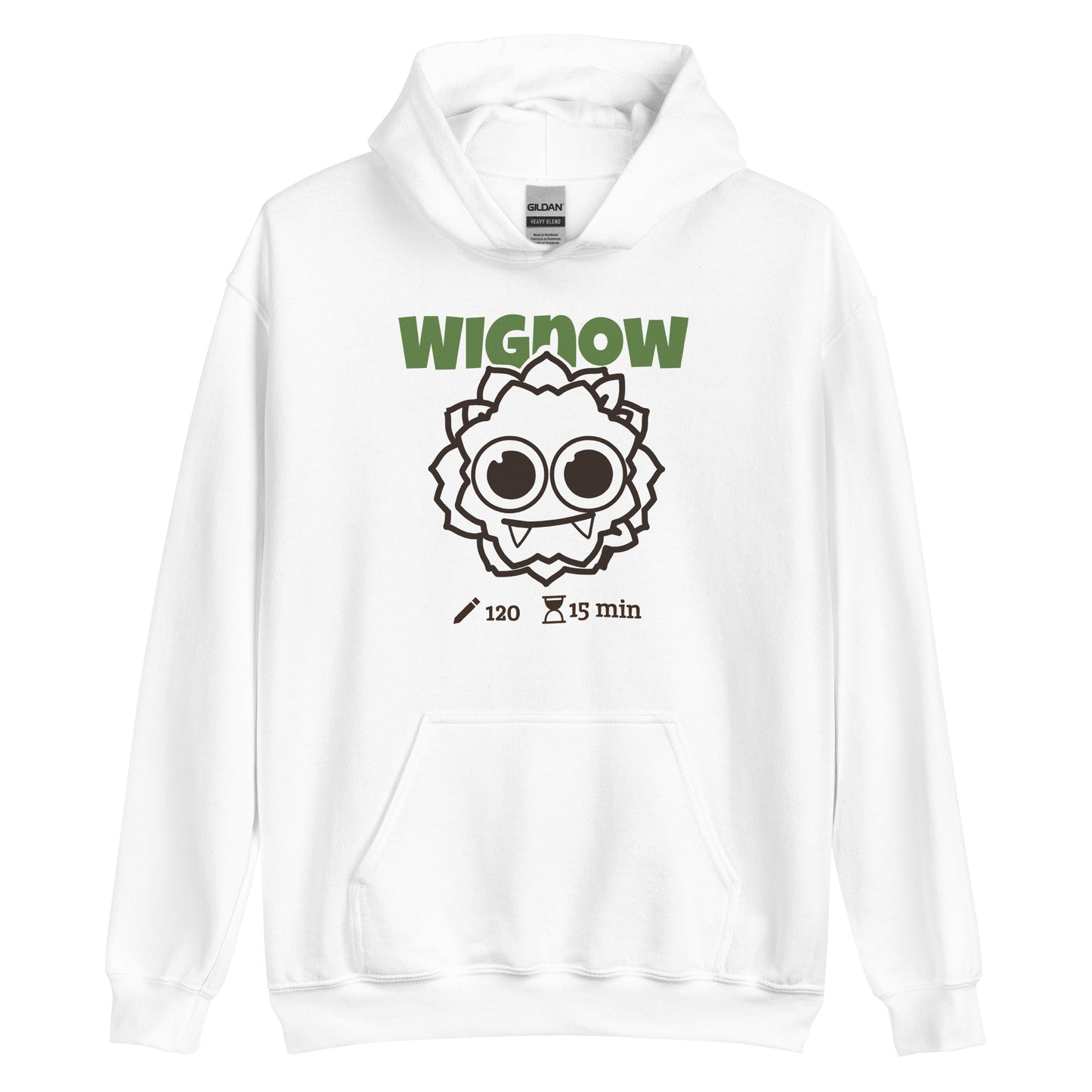 Black Lined Wignow Unisex Hoodie