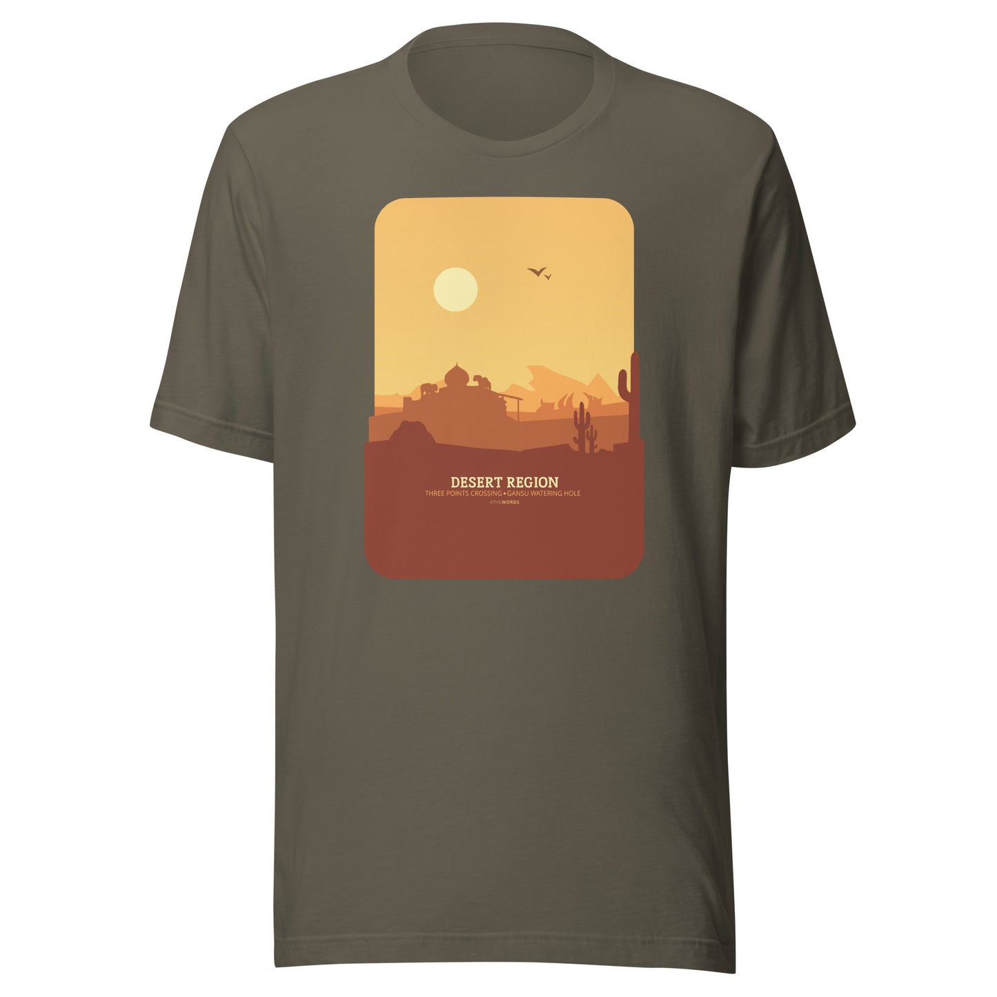 Desert Region Unisex t-shirt