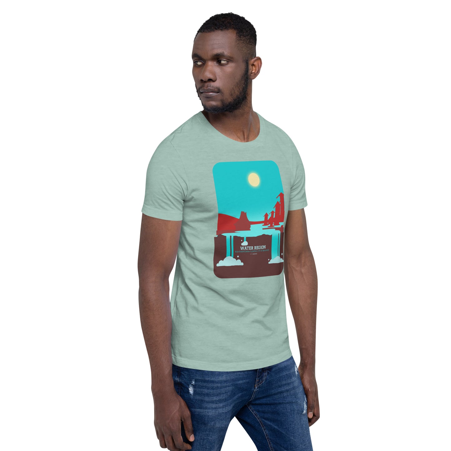 Water Region Unisex t-shirt