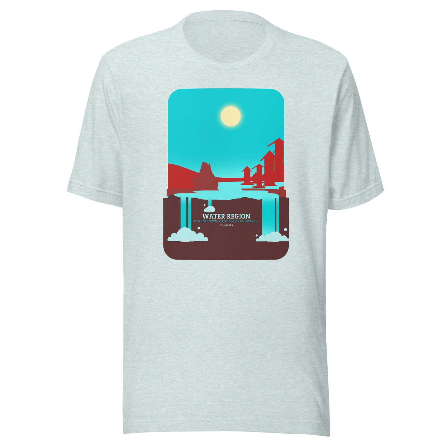 Water Region Unisex t-shirt