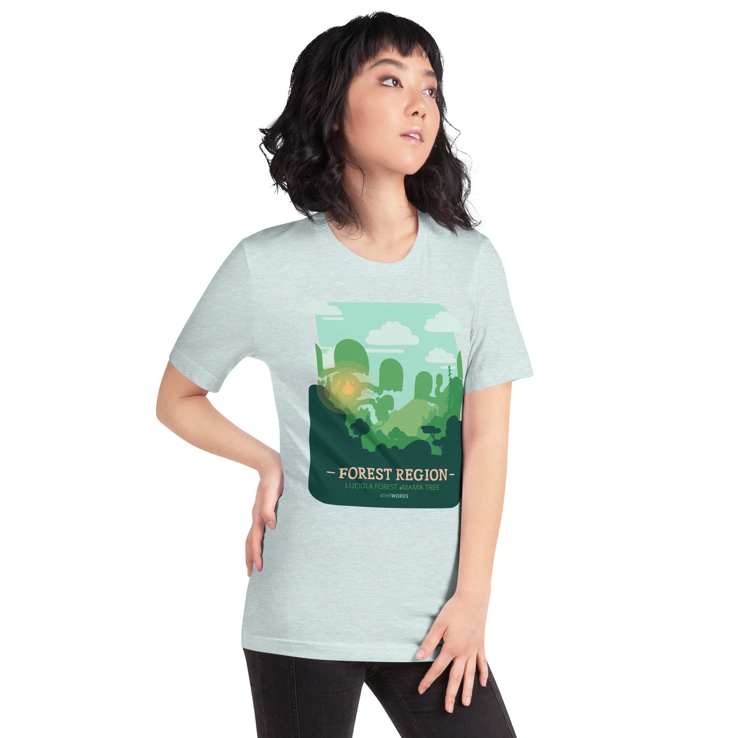 Forest Region Unisex t-shirt