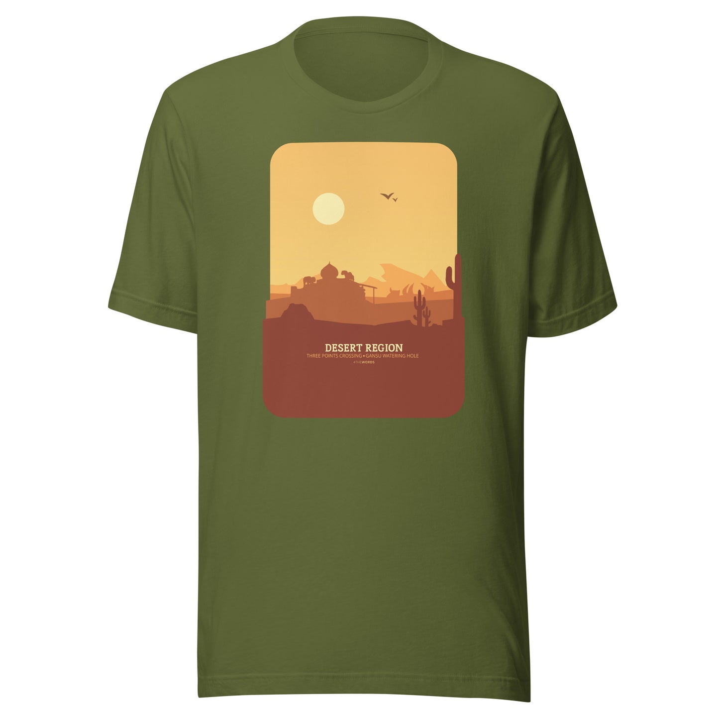 Desert Region Unisex t-shirt