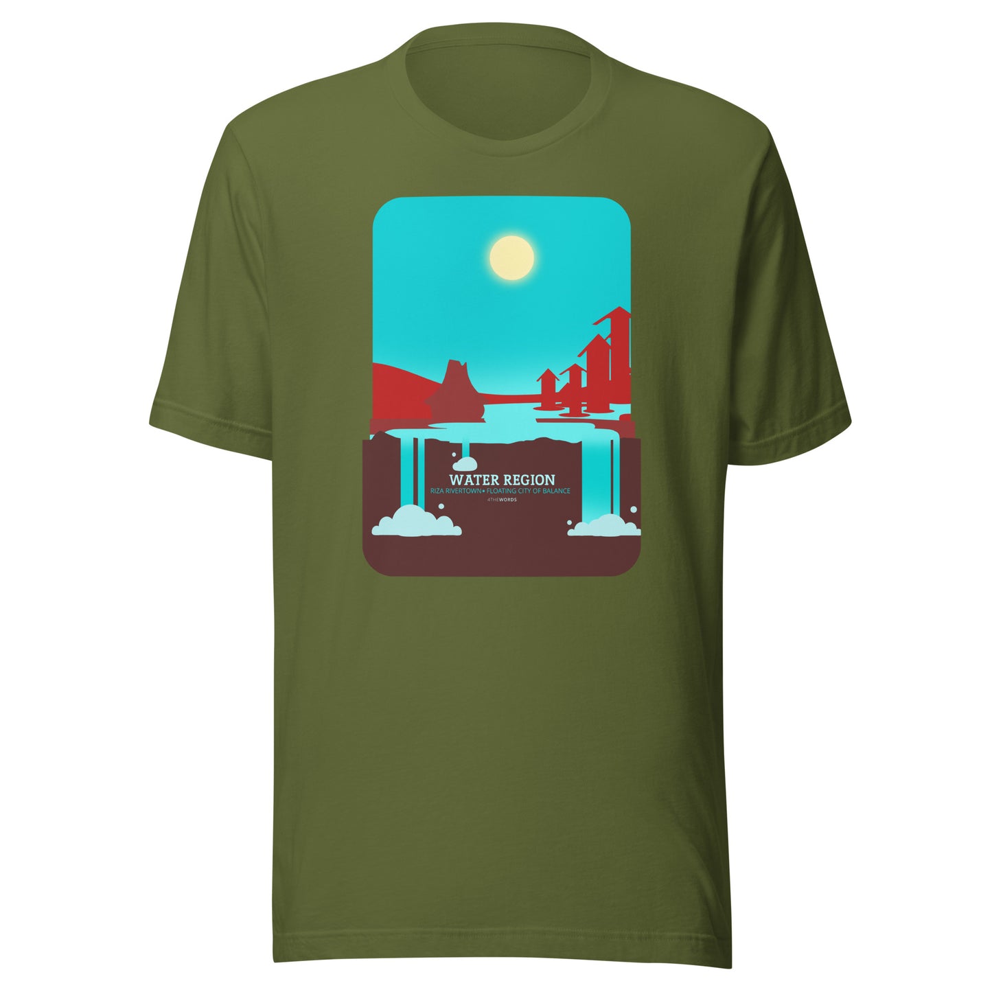 Water Region Unisex t-shirt